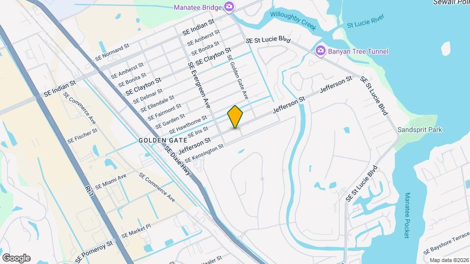 3244 Jefferson St Map and Location Details