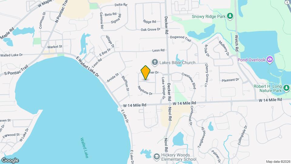 1437 Mariner Dr Map and Location Details