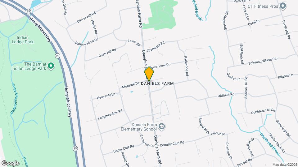890 Daniels Farm Rd Map and Location Details