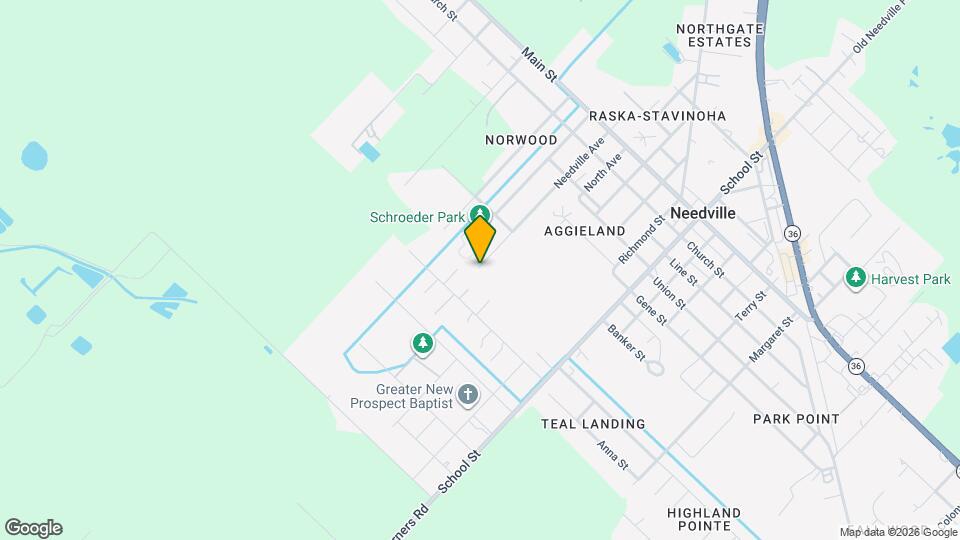 3639 Needville Ave Map and Location Details