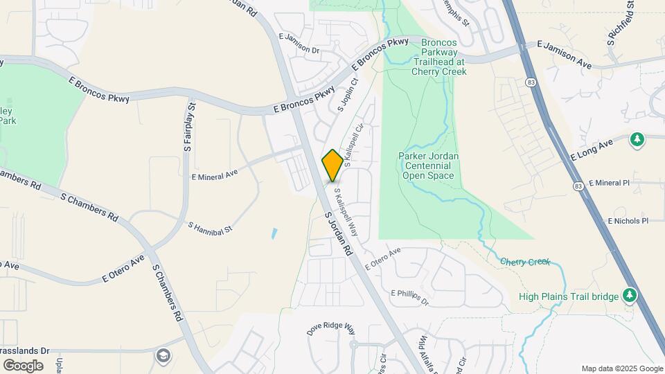 7951 S Kalispell Way Map and Location Details