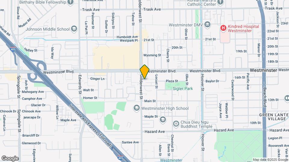 14100 Goldenwest St Map and Location Details