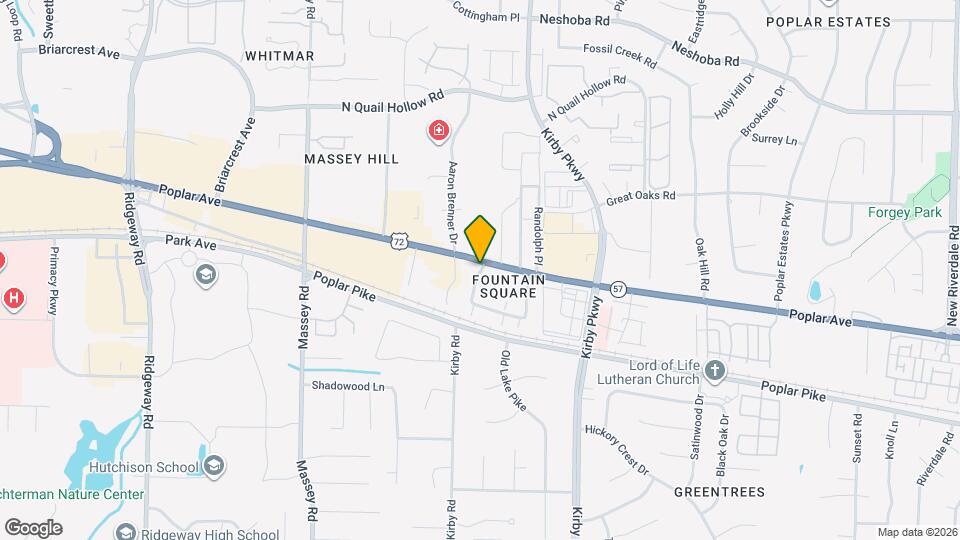 1855 Poplar Woods Cir W Map and Location Details