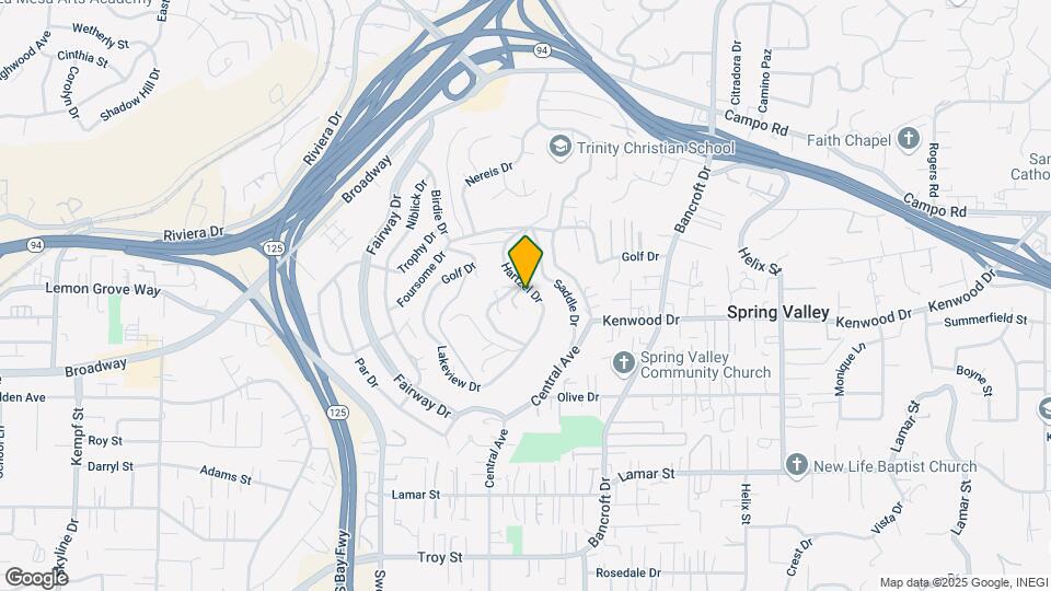 3594 Hartzel Dr Map and Location Details