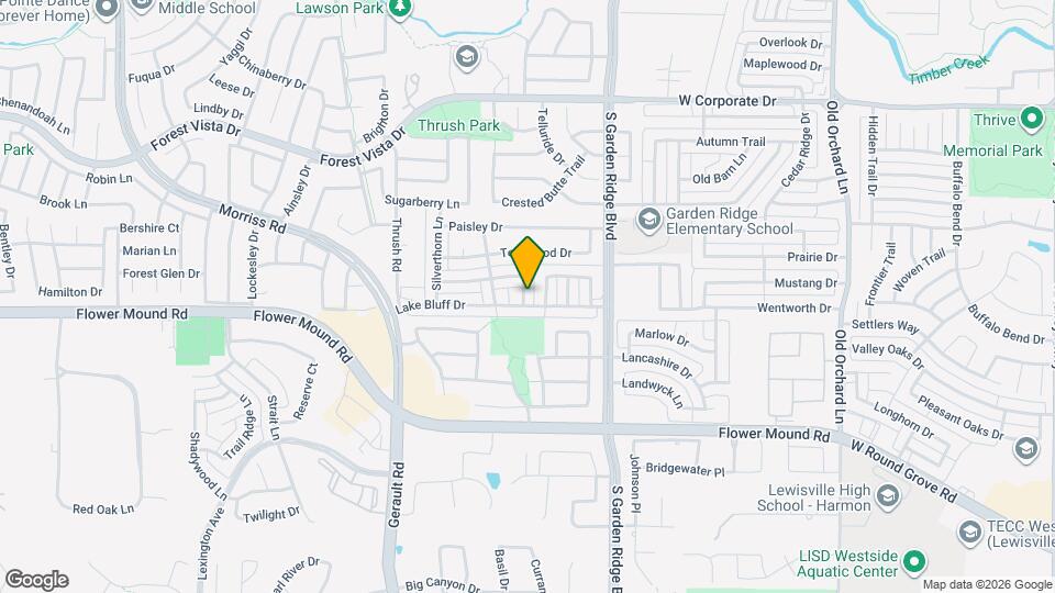 2104 Regency Dr Map and Location Details