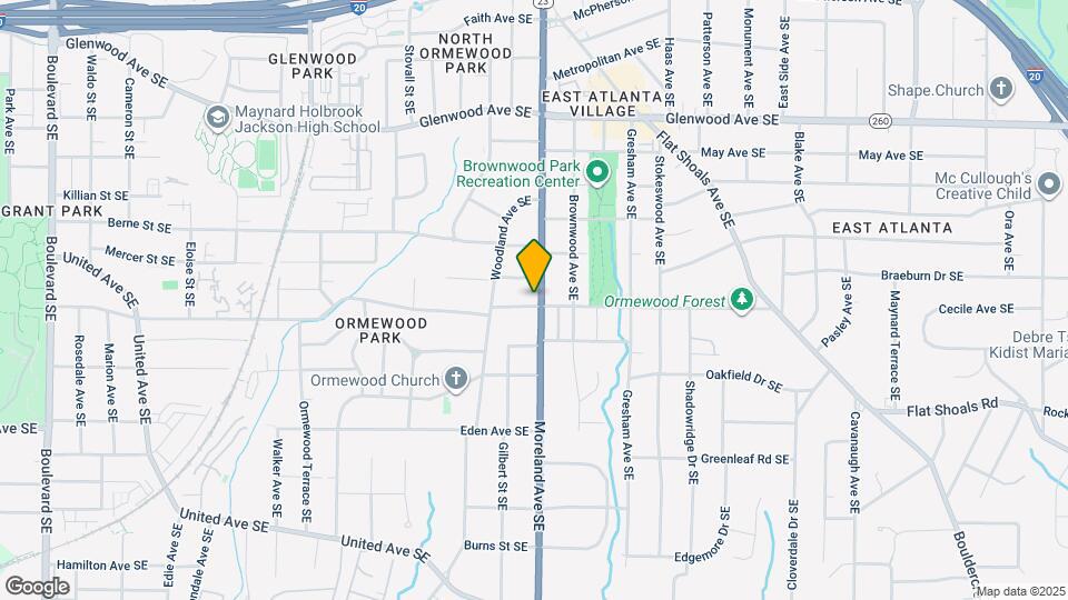 1160 Gracewood Ave SE Map and Location Details