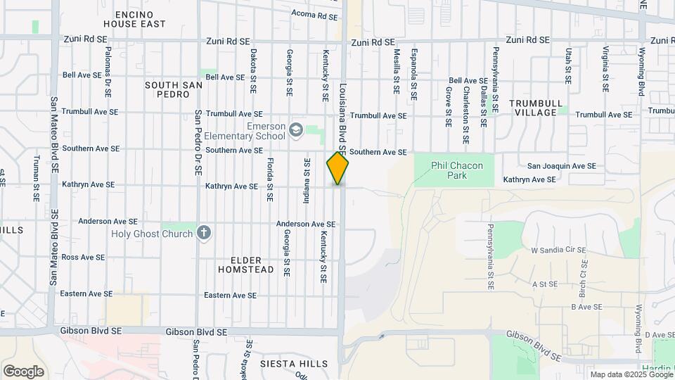 825 Louisiana Blvd SE Map and Location Details