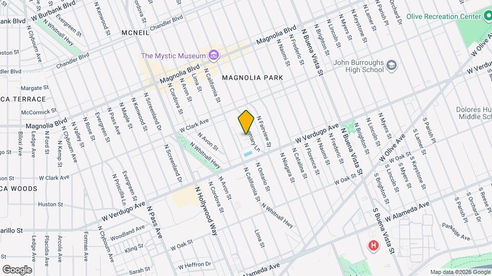 539 N Rosemary Ln, Unit 539 Mapa y Detalles de la Ubicación