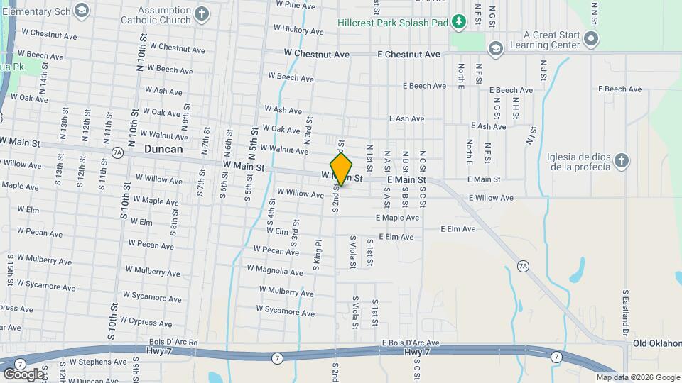 115 W Willow Ave Map and Location Details