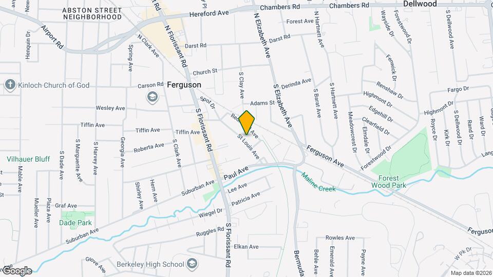 306 St Louis Ave Map and Location Details