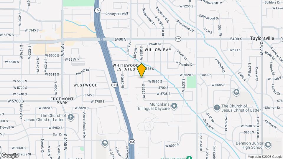 3528 W 5660 S Map and Location Details