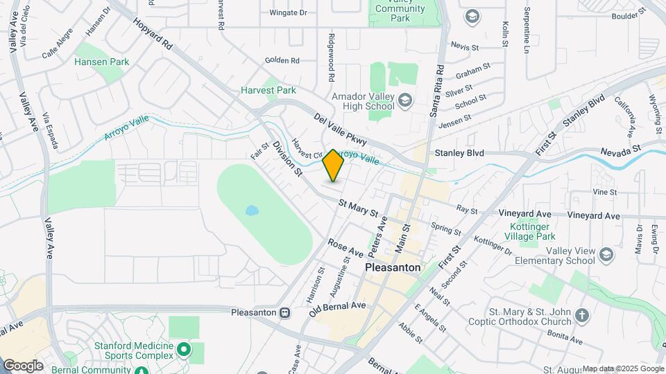 4271 Pleasanton Ave Map and Location Details