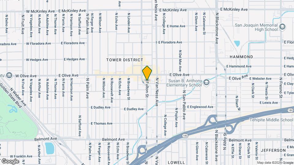 1115 N Fulton St Map and Location Details