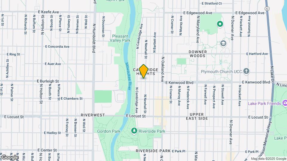 3101 N Newhall St, Unit # 1 Mapa y Detalles de la Ubicación