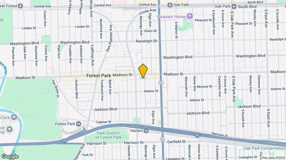 415 Marengo Ave Map and Location Details