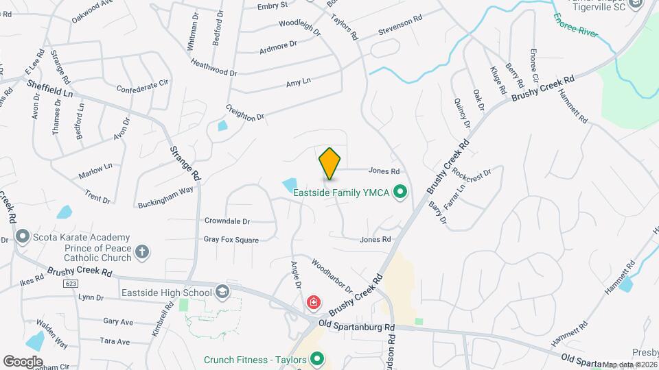 209 Jones Rd Mapa y Detalles de la Ubicación