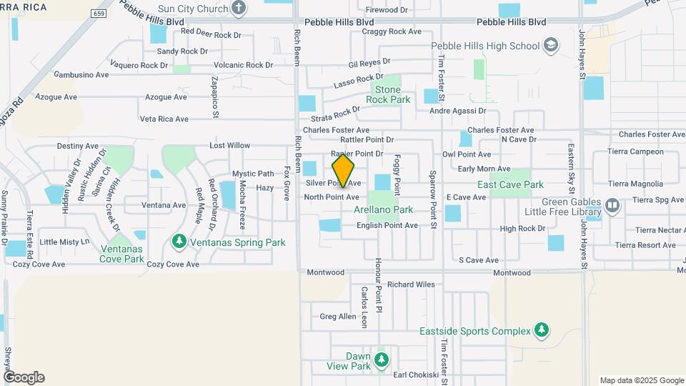 14213 North Point Ave Map and Location Details