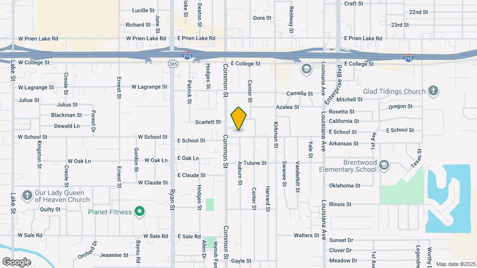 613 E School St Map and Location Details