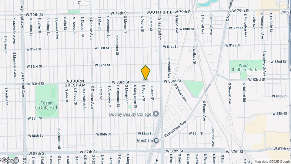 849 W 83rd St Map and Location Details