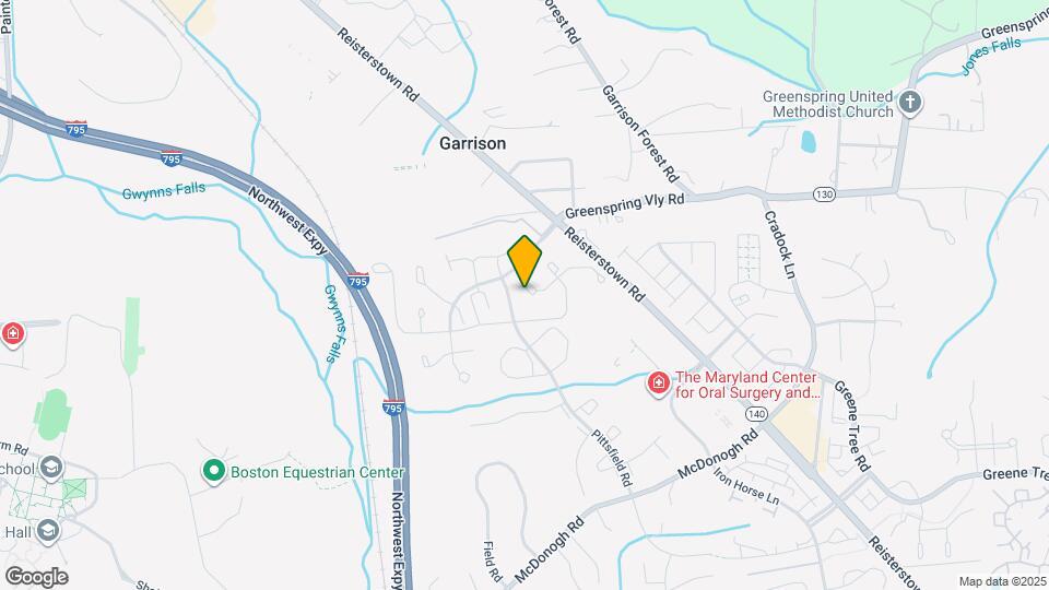 8012 Valley Manor Rd Mapa y Detalles de la Ubicación