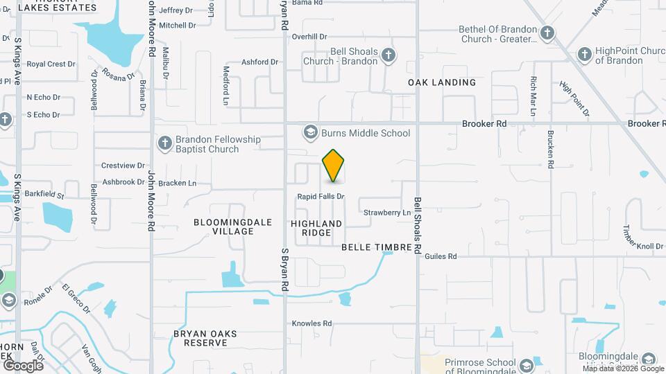 658 Bryan Terrace Dr Map and Location Details