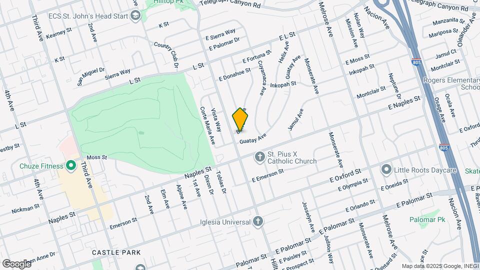 1065 Barrett Ave Map and Location Details