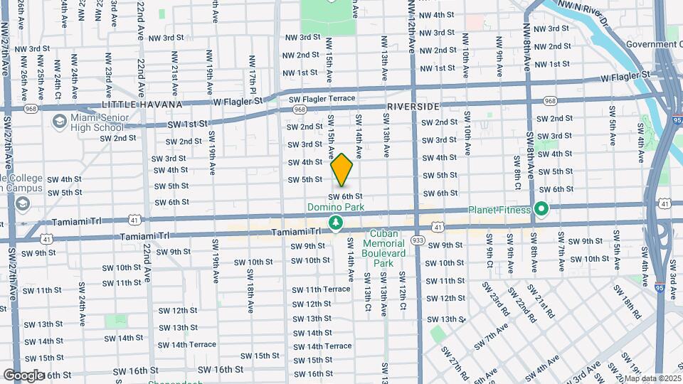 1451 SW 6th St Map and Location Details