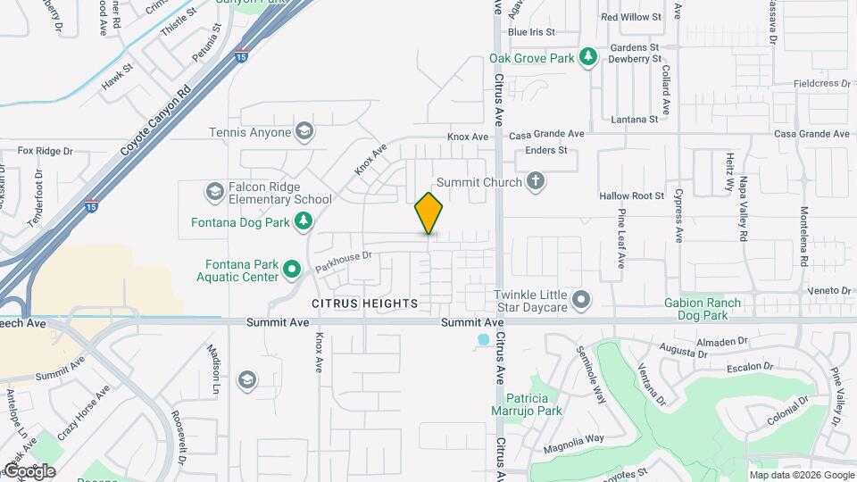 15992 Jamie Ln Map and Location Details