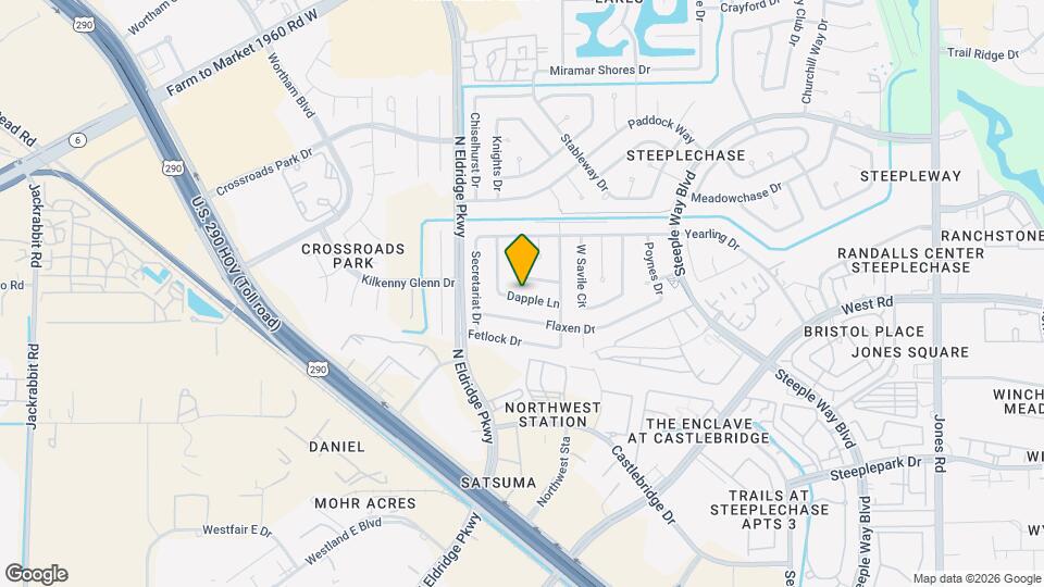 12302 Dapple Ln Map and Location Details