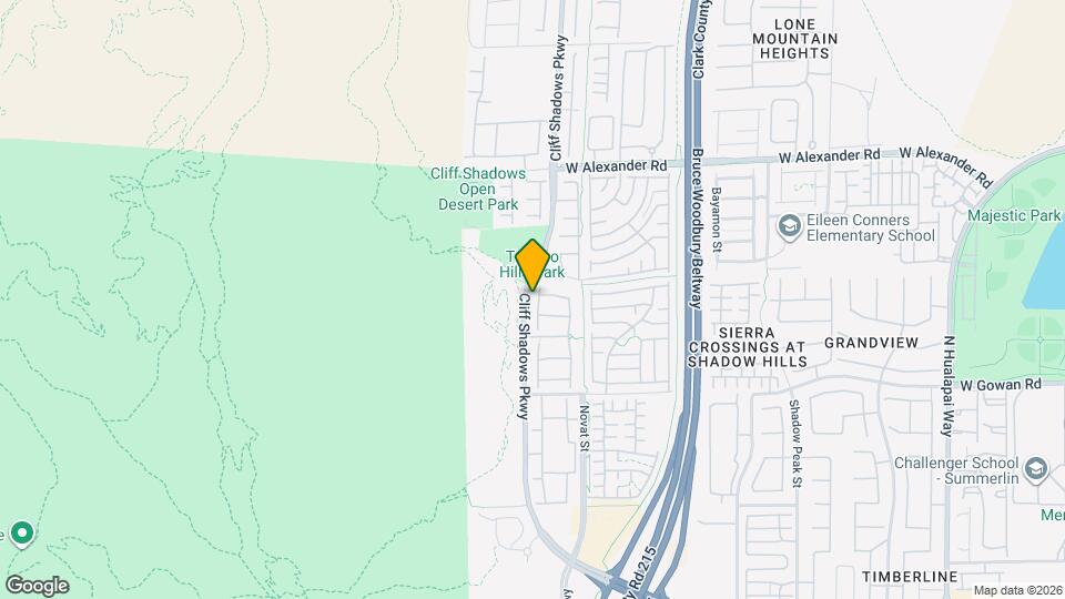 3741 Mornings Dawn St Map and Location Details