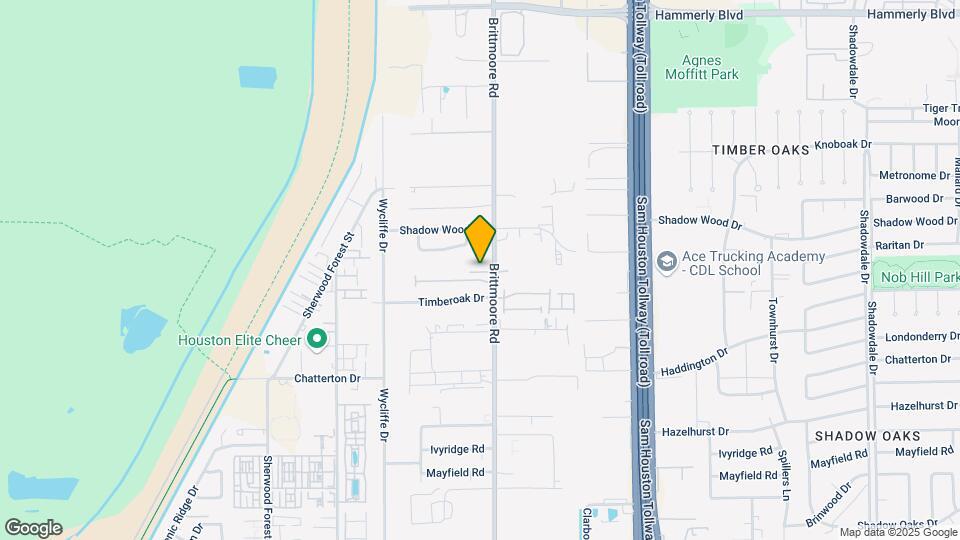 1655 Brittmoore Rd Map and Location Details