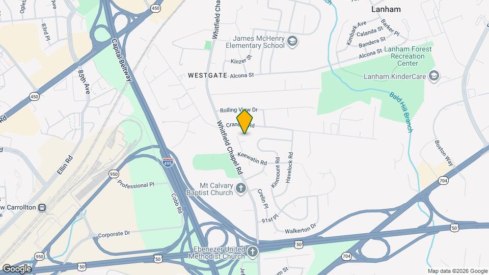 8802 Groton Ct Map and Location Details