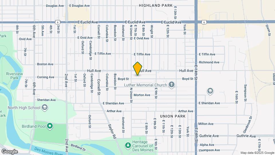 720 Boyd St Map and Location Details