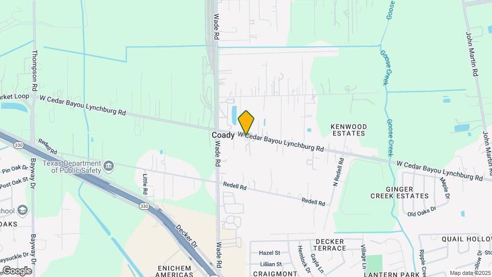 4411 W Cedar Bayou Lynchburg Rd Map and Location Details
