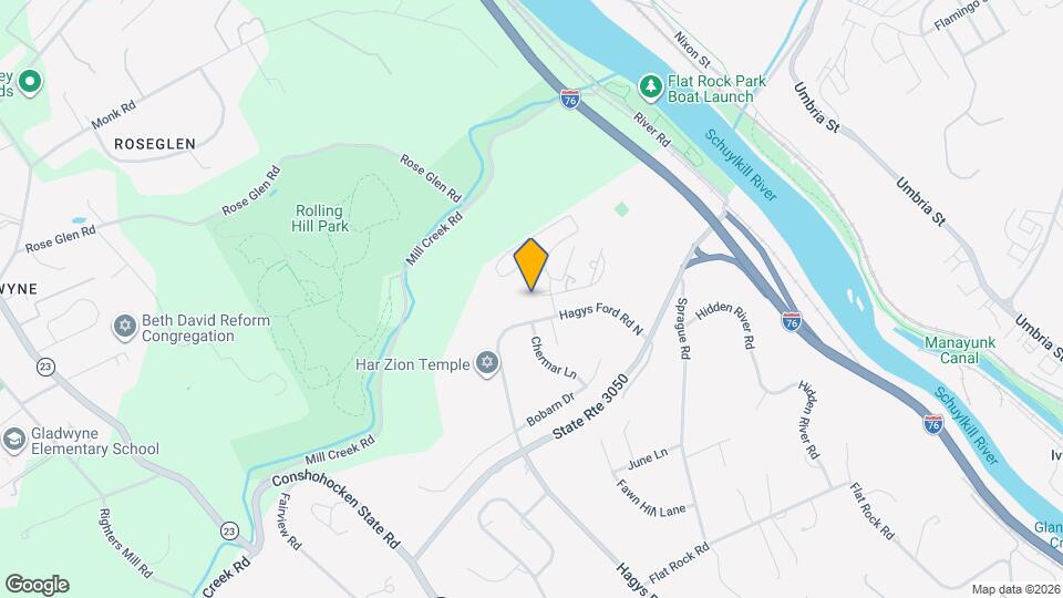 1600 Hagys Ford Rd Apartments and Nearby Narberth Apartments For Rent