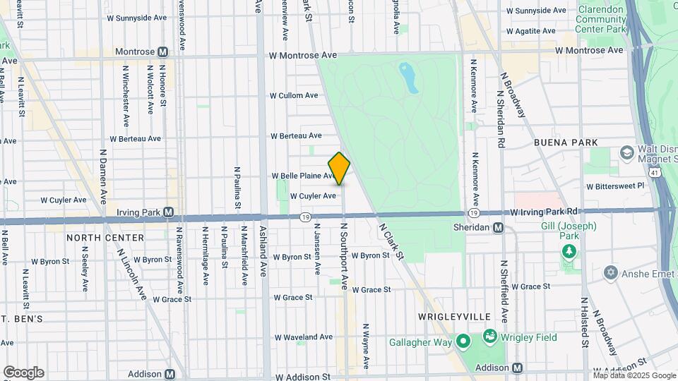 4042 N Southport Ave Mapa y Detalles de la Ubicación