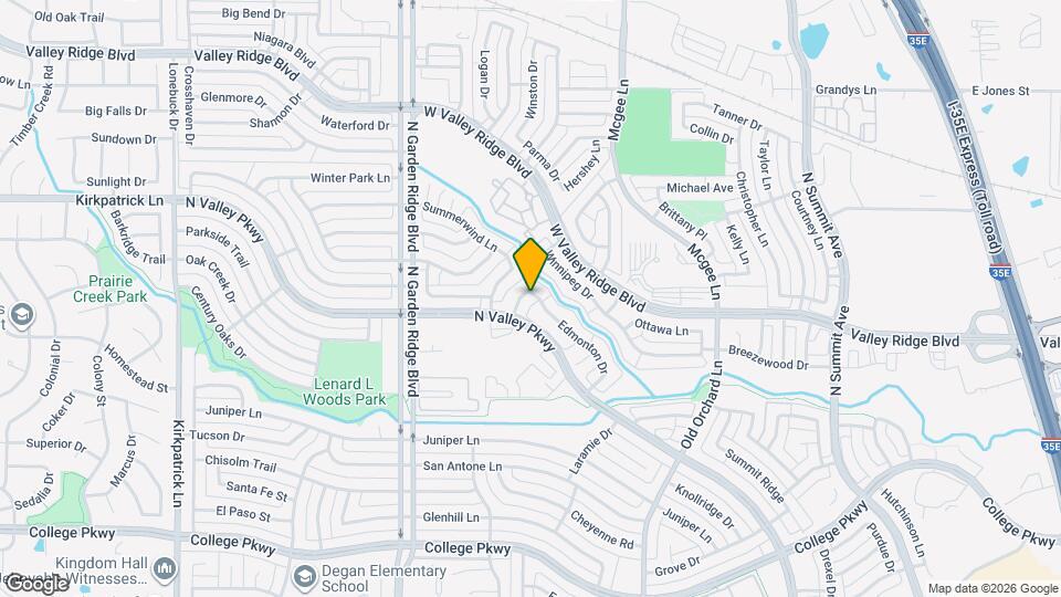 1007 Vancouver Dr Mapa y Detalles de la Ubicación