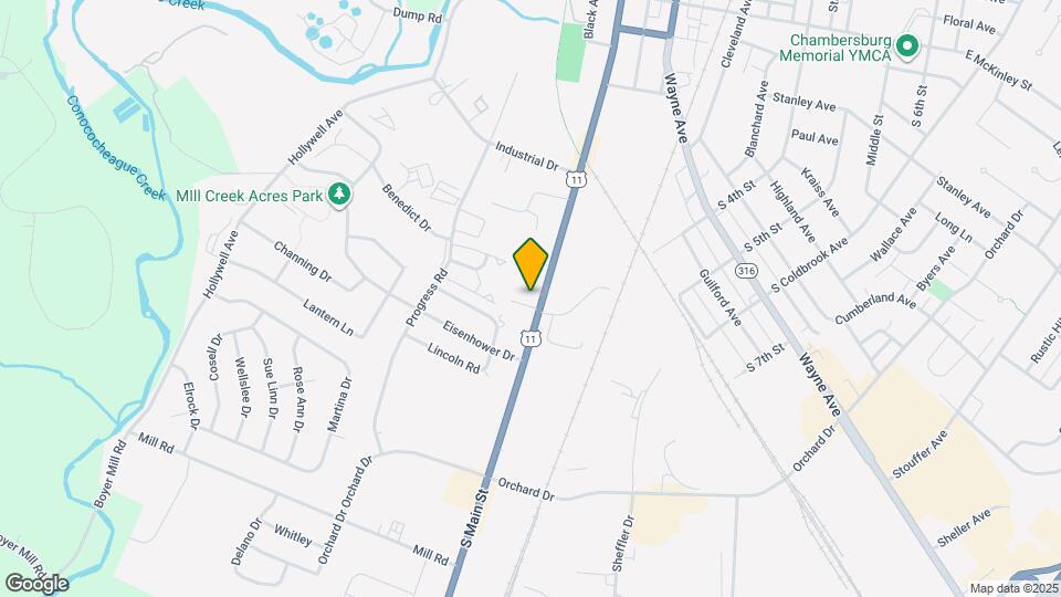 1055 S Main St Map and Location Details