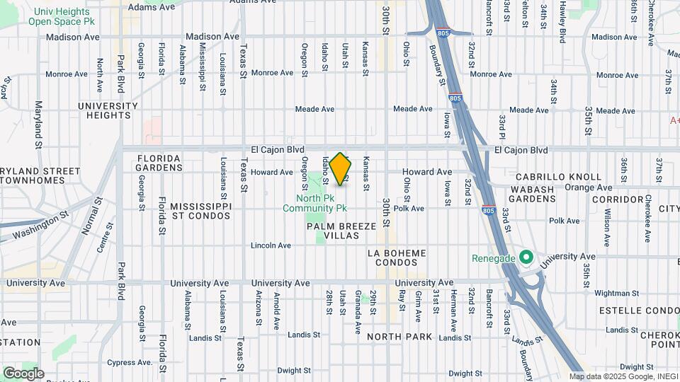 4142-4150 Utah St Map and Location Details