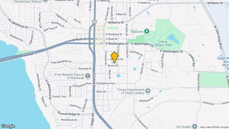 505 Storrs St Map and Location Details