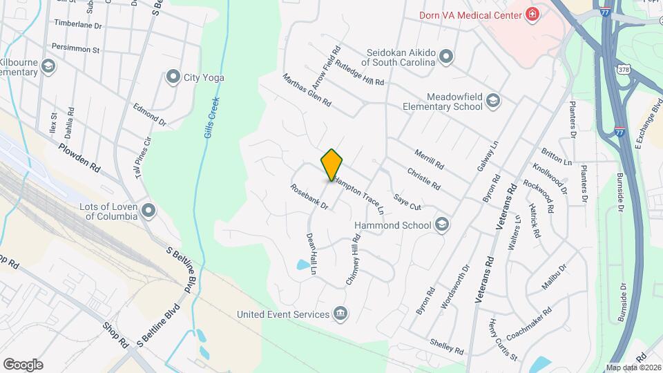 305 Dean Hall Ln Map and Location Details