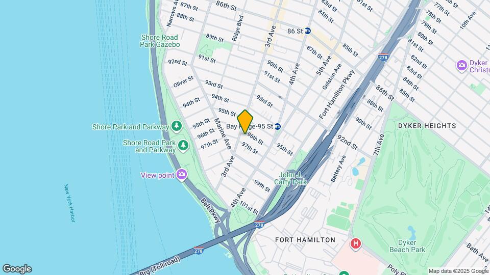 302 96th St Map and Location Details