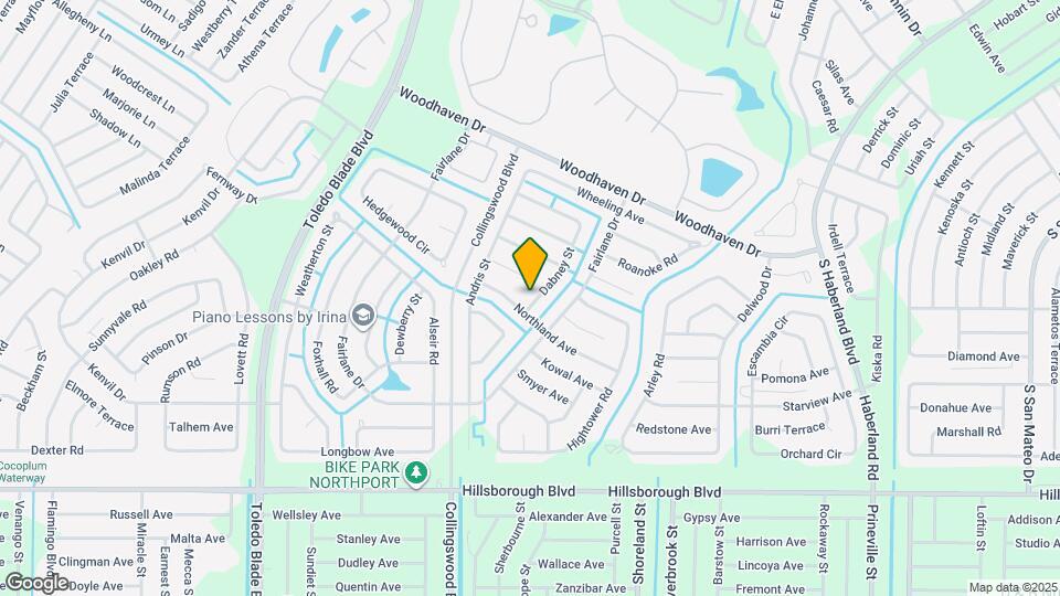 4748 Dabney St Map and Location Details