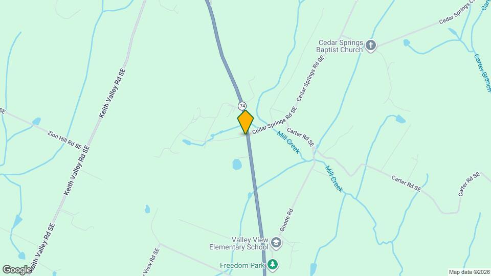 5312 Spring Place Rd SE Map and Location Details