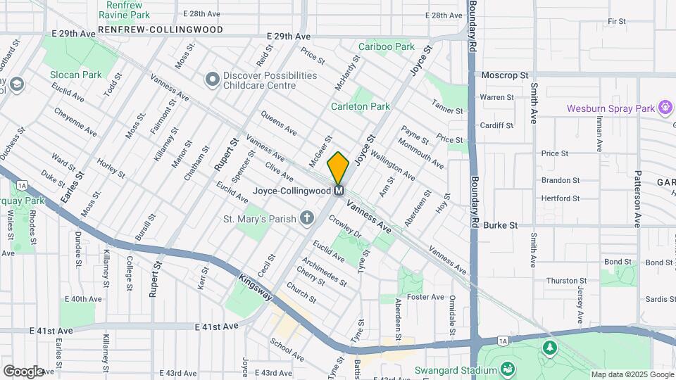 Joyce² Map and Location Details