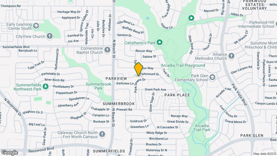 4621 Park Downs Dr Map and Location Details