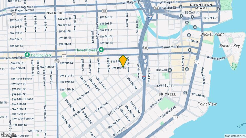 550 SW 10th St Mapa y Detalles de la Ubicación