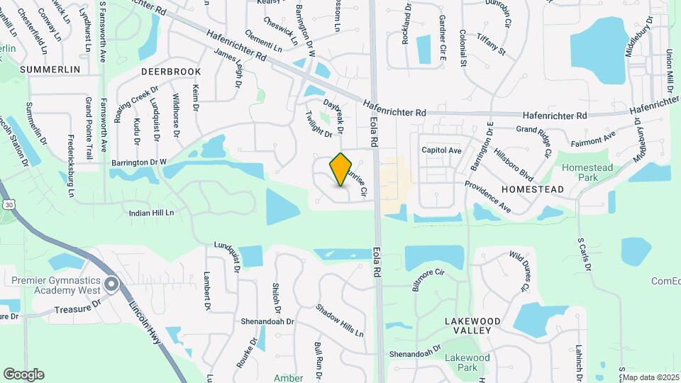 2401 Sunshine Ln Map and Location Details