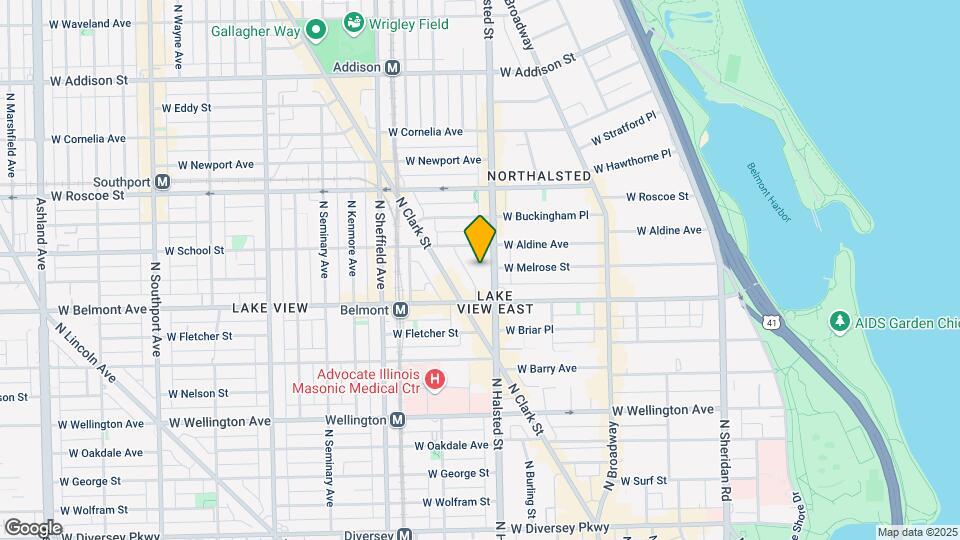 3232 N Halsted St Map and Location Details