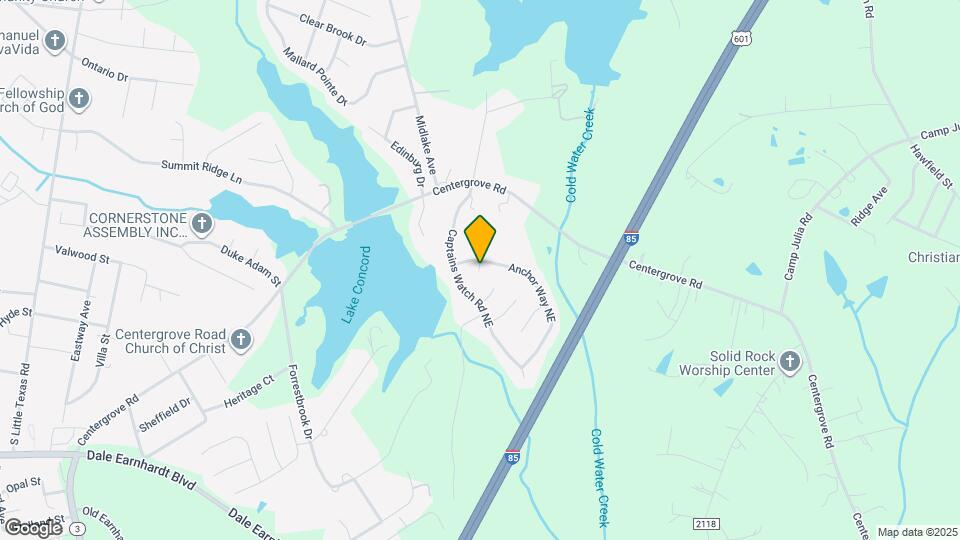 2609 Misty Cove Pl NE Map and Location Details